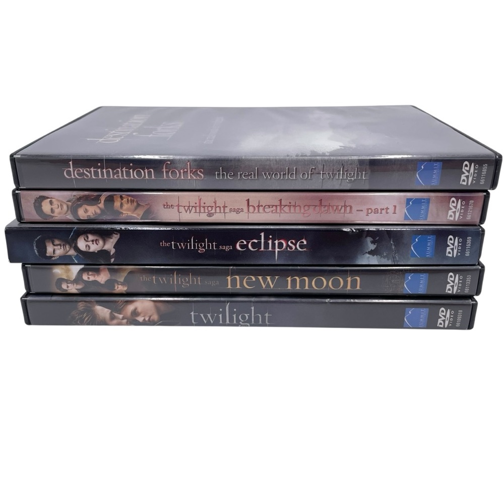 The Twilight Saga Movie 5 DVD Set Two Disc Special Editions & Destination Forks